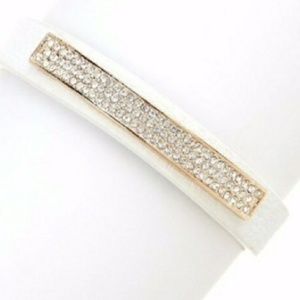 faux leather bracelet